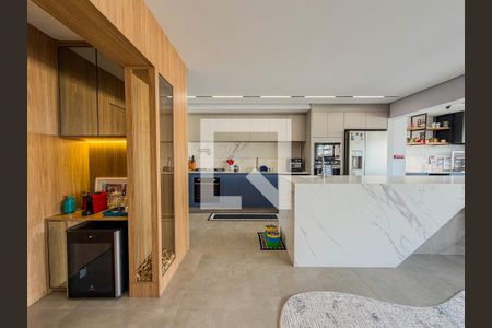 Sala de apartamento à venda com 3 quartos, 180m² em Jardim, Santo André