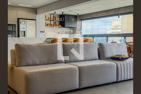 Sala de apartamento à venda com 3 quartos, 180m² em Jardim, Santo André