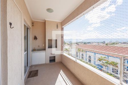 Varanda da Sala de apartamento para alugar com 2 quartos, 88m² em Vila Nossa Senhora das Gracas, Taubaté