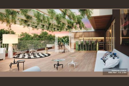 Área externa de kitnet/studio à venda com 1 quarto, 26m² em Cerqueira César, São Paulo