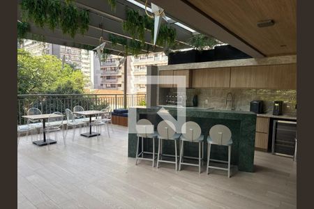 Área externa de kitnet/studio à venda com 1 quarto, 26m² em Cerqueira César, São Paulo