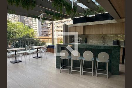 Área externa de kitnet/studio à venda com 1 quarto, 26m² em Cerqueira César, São Paulo