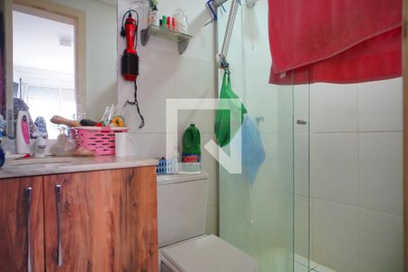 Banheiro  de apartamento à venda com 2 quartos, 52m² em Jardim Itu, Porto Alegre