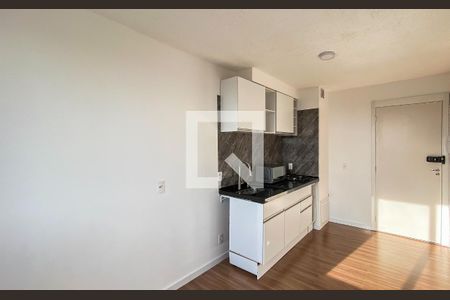Sala/cozinha/área de serviço  de apartamento para alugar com 1 quarto, 24m² em Jardim America da Penha, São Paulo