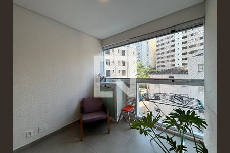 Varanda de apartamento para alugar com 1 quarto, 48m² em Sumaré, São Paulo
