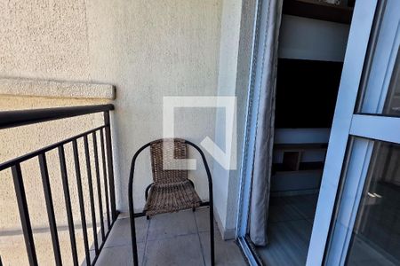 Varanda de apartamento à venda com 2 quartos, 47m² em Parque Jaçatuba, Santo André