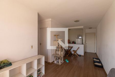 Sala/Cozinha/Área de Serviço  de apartamento à venda com 2 quartos, 50m² em Jardim Três Marias, São Paulo
