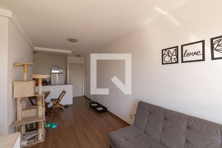 Sala/Cozinha/Área de Serviço  de apartamento à venda com 2 quartos, 50m² em Jardim Três Marias, São Paulo