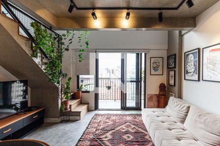 Sala de kitnet/studio à venda com 1 quarto, 48m² em República, São Paulo
