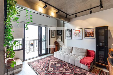 Sala de kitnet/studio à venda com 1 quarto, 48m² em República, São Paulo
