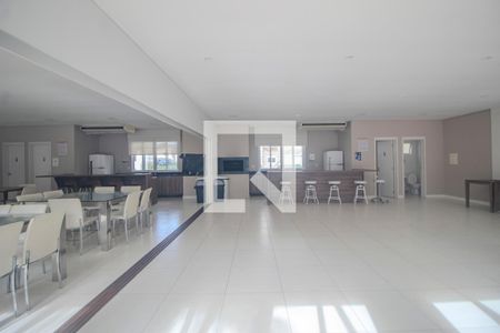 Área comum - Salão de festas de apartamento para alugar com 2 quartos, 58m² em Vila Nova, Porto Alegre