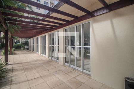 Área comum - Salão de festas de apartamento para alugar com 2 quartos, 58m² em Vila Nova, Porto Alegre
