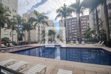 Área comum - Piscina de apartamento para alugar com 2 quartos, 58m² em Vila Nova, Porto Alegre