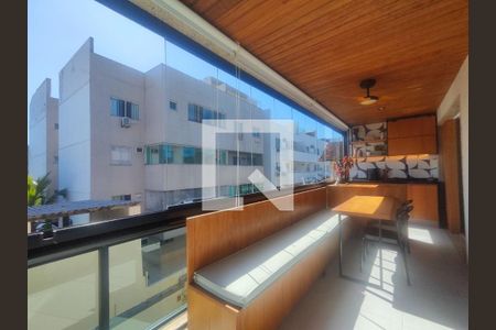 Varanda de apartamento à venda com 3 quartos, 89m² em Recreio dos Bandeirantes, Rio de Janeiro