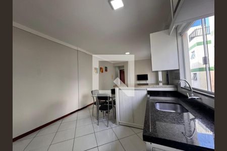 Cozinha de apartamento para alugar com 1 quarto, 42m² em Ingleses do Rio Vermelho, Florianópolis