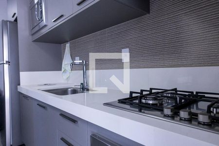 Sala/cozinha de apartamento para alugar com 1 quarto, 47m² em Parque Campolim, Sorocaba