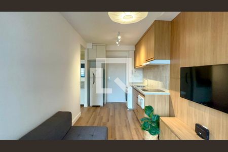 Sala de apartamento para alugar com 1 quarto, 28m² em Pinheiros, São Paulo
