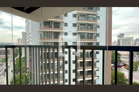 Varanda de apartamento para alugar com 1 quarto, 28m² em Pinheiros, São Paulo