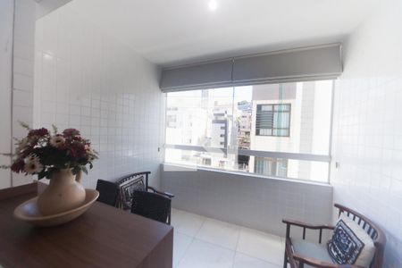 Varanda da Sala de apartamento à venda com 2 quartos, 63m² em Sion, Belo Horizonte