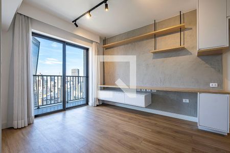 Sala/Cozinha de apartamento para alugar com 1 quarto, 54m² em Pinheiros, São Paulo
