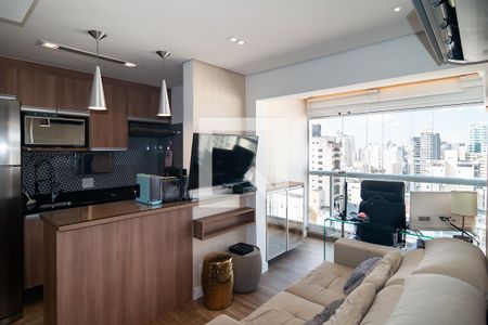 Sala de apartamento para alugar com 2 quartos, 90m² em Consolação, São Paulo