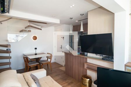 Sala de apartamento para alugar com 2 quartos, 90m² em Consolação, São Paulo