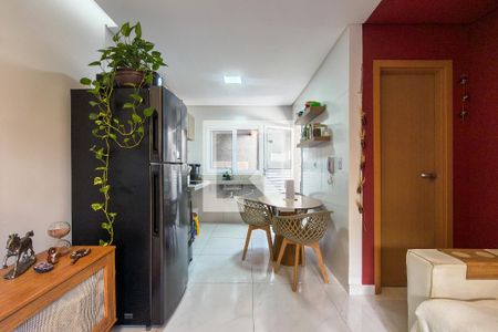 Cozinha  de casa de condomínio para alugar com 2 quartos, 60m² em Aviação, Praia Grande