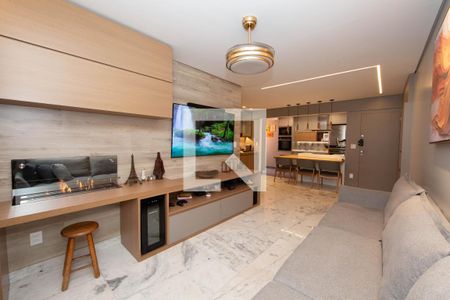 SALA de apartamento à venda com 3 quartos, 95m² em Buritis, Belo Horizonte