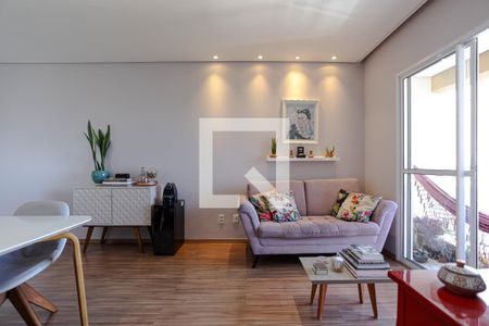 Sala de apartamento para alugar com 2 quartos, 63m² em Cezar de Souza, Mogi das Cruzes