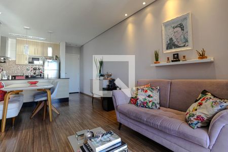 Sala de apartamento para alugar com 2 quartos, 63m² em Cezar de Souza, Mogi das Cruzes