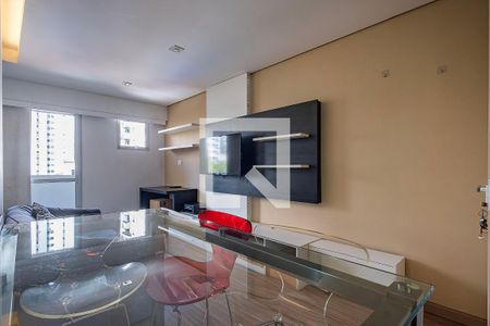 Sala/Cozinha de apartamento à venda com 1 quarto, 50m² em Pinheiros, São Paulo