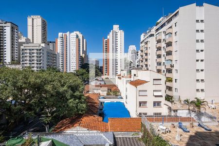 Sala/Cozinha - Vista de apartamento à venda com 1 quarto, 50m² em Pinheiros, São Paulo