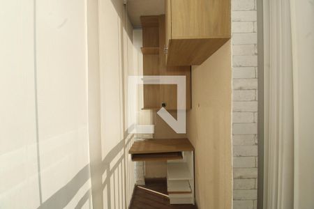 Varanda do Studio de apartamento para alugar com 1 quarto, 28m² em Liberdade, São Paulo