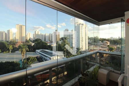 Varanda da Sala de apartamento à venda com 4 quartos, 145m² em Ipiranga, São Paulo