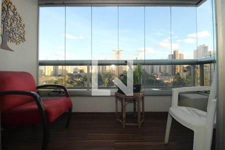 Varanda da Sala de apartamento à venda com 4 quartos, 145m² em Ipiranga, São Paulo