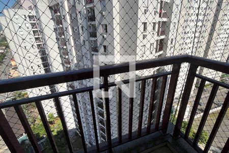 Varanda da Sala de apartamento para alugar com 2 quartos, 49m² em Castelo, Santos