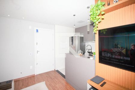 Sala de apartamento à venda com 2 quartos, 53m² em Jardim Monte Libano, Santo André