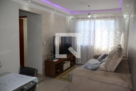 Sala de apartamento à venda com 2 quartos, 55m² em Conjunto Residencial Sitio Oratorio, São Paulo