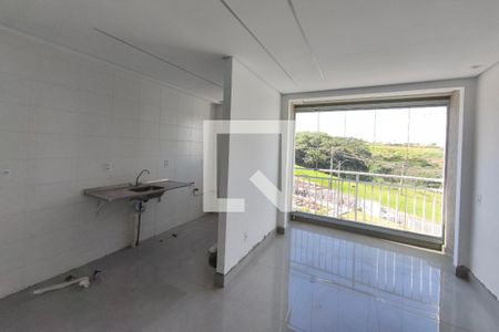 Sala de apartamento à venda com 2 quartos, 50m² em Jardim das Cerejeiras, Campinas