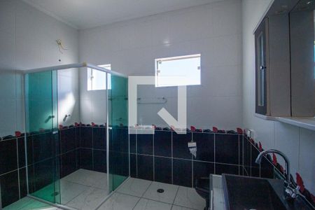 Banheiro da Suíte de casa de condomínio para alugar com 3 quartos, 212m² em Loteamento Dinora Rosa, Sorocaba