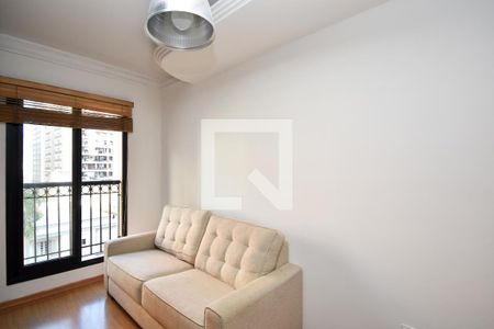 Sala de estar de kitnet/studio para alugar com 1 quarto, 33m² em Pinheiros, São Paulo