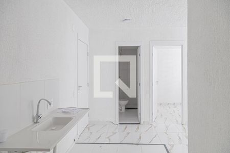 Sala/Cozinha de apartamento para alugar com 2 quartos, 31m² em Jardim Caravelas, São Paulo