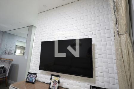 Sala de apartamento à venda com 3 quartos, 77m² em Campestre, Santo André