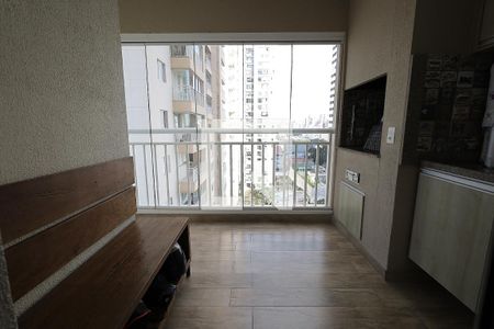 Sacada Gourmet de apartamento à venda com 3 quartos, 77m² em Campestre, Santo André