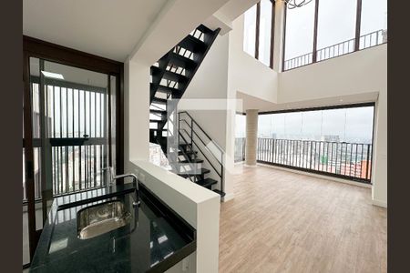 Sala de apartamento para alugar com 2 quartos, 121m² em Pompeia, São Paulo