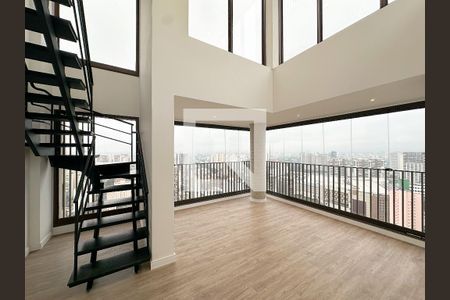 Sala de apartamento para alugar com 2 quartos, 121m² em Pompeia, São Paulo