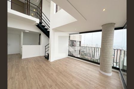 Sala de apartamento para alugar com 2 quartos, 121m² em Pompeia, São Paulo