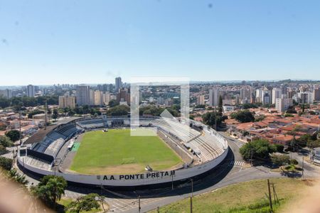 VISTA DA SACADA de apartamento para alugar com 3 quartos, 83m² em Ponte Preta, Campinas