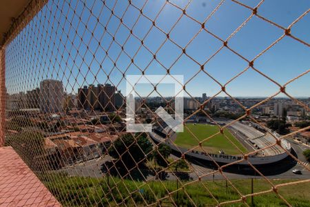 VISTA DA SACADA de apartamento para alugar com 3 quartos, 83m² em Ponte Preta, Campinas