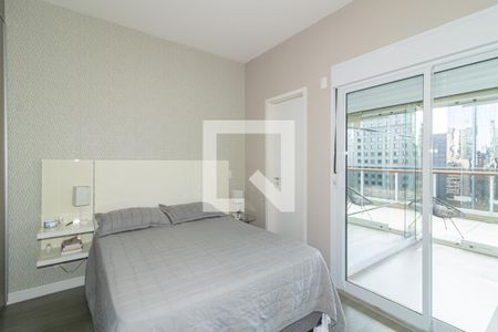 Quarto Suíte de apartamento para alugar com 1 quarto, 76m² em Vila Olímpia, São Paulo